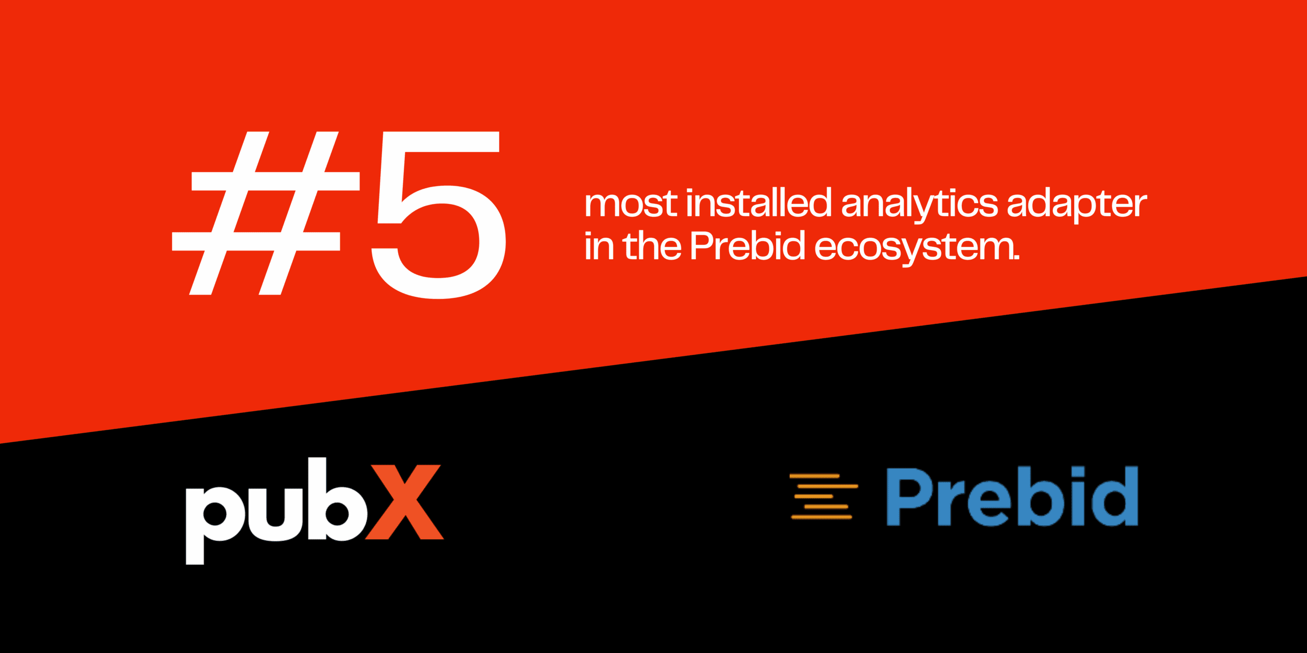pubX is #5 in Global Prebid Analytics Adapter Rankings Featured Image