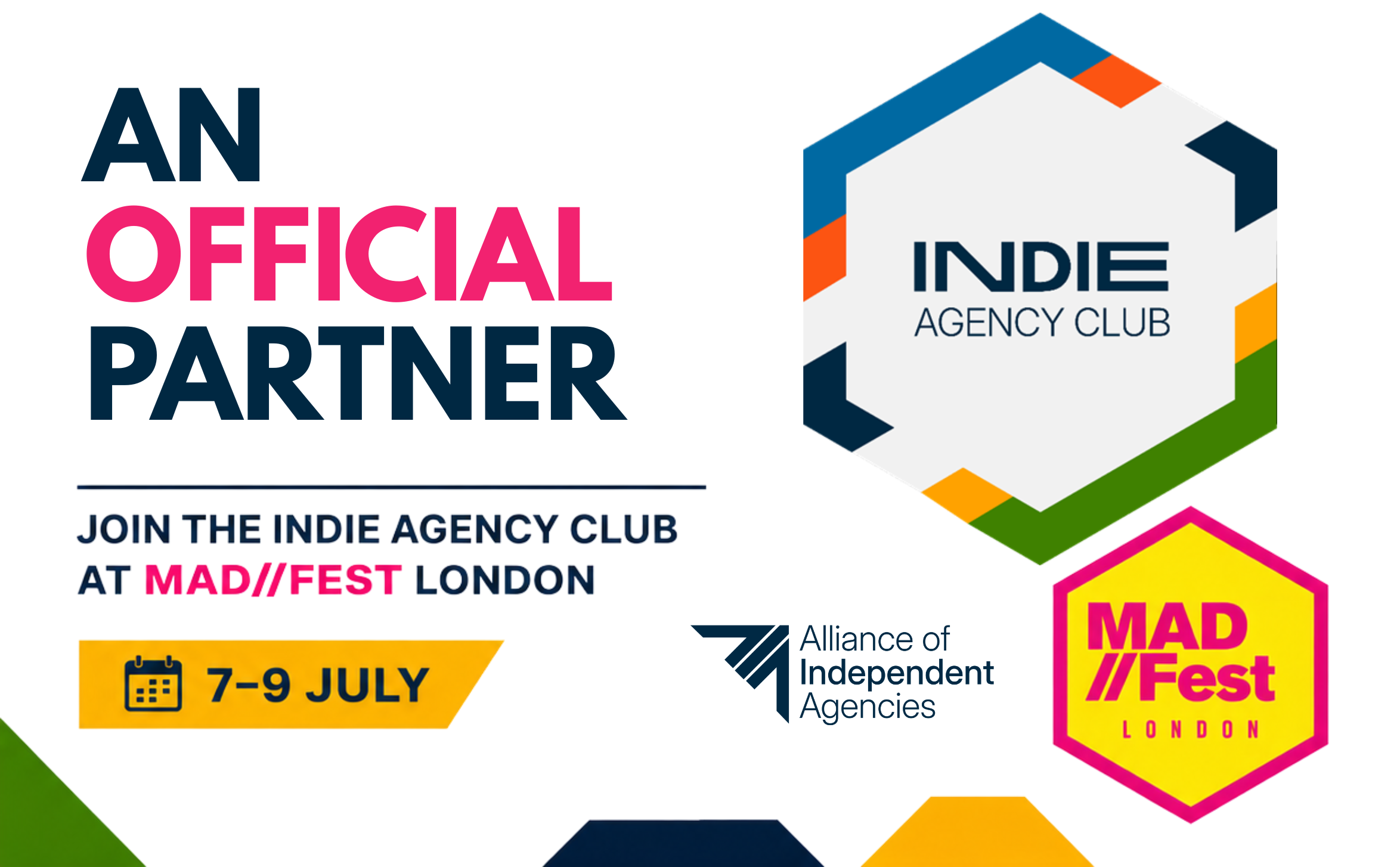 pubX is an Official Partner of the Indie Agency Club at MAD//FEST London 2026 Featured Image